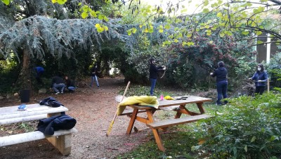 Animation d'atelier jardin Module d’initiation au jardin pour les 3ème année de licence de l’Institut de Formation aux métiers du Social de Montrouge. (IRTS)