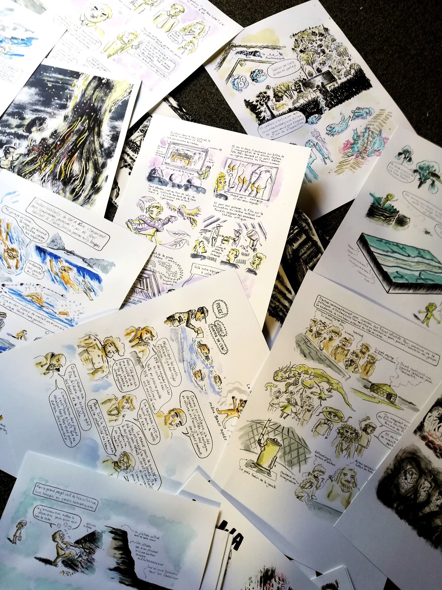 Jean-Alfredo.com - Carnet de voyage au val de Luynes - Résidence artistique sur la commune de Luynes (territoire UNESCO val de Loire) pour mettre en récit les paysages