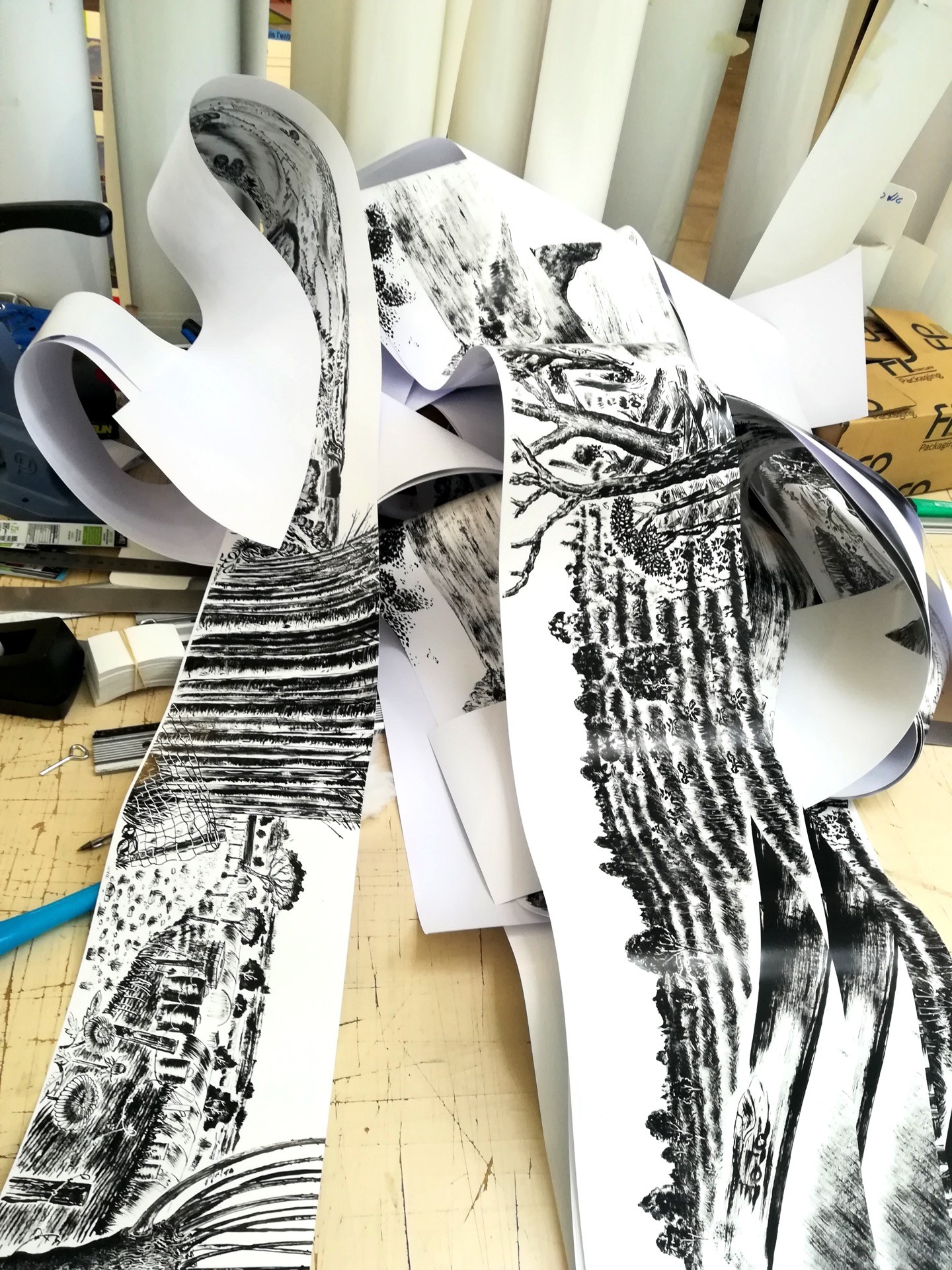 Jean-Alfredo.com - Carnet de voyage au val de Luynes - Résidence artistique sur la commune de Luynes (territoire UNESCO val de Loire) pour mettre en récit les paysages