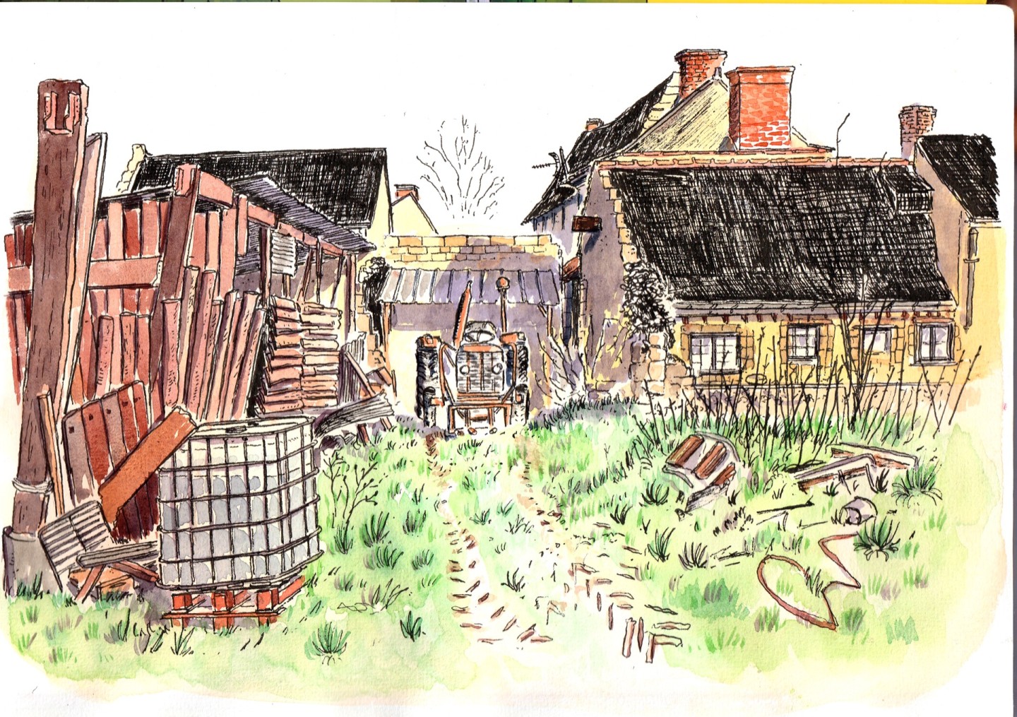 Jean-Alfredo.com - Carnet de voyage au val de Luynes - Résidence artistique sur la commune de Luynes (territoire UNESCO val de Loire) pour mettre en récit les paysages