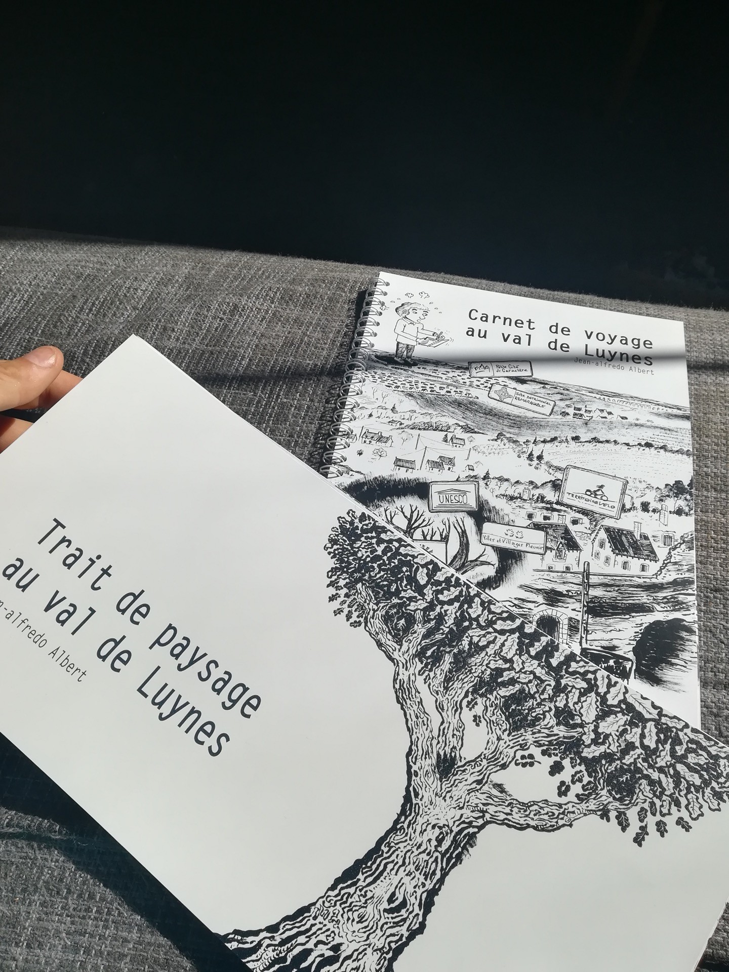 Jean-Alfredo.com - Carnet de voyage au val de Luynes - Résidence artistique sur la commune de Luynes (territoire UNESCO val de Loire) pour mettre en récit les paysages