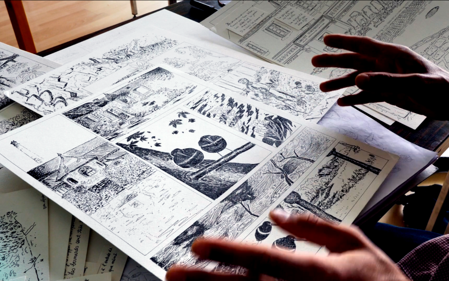 Jean-Alfredo.com - Gardiens fiables - Résidence artistique itinérante organisée par les Petites citées de Caractère Bretonnes