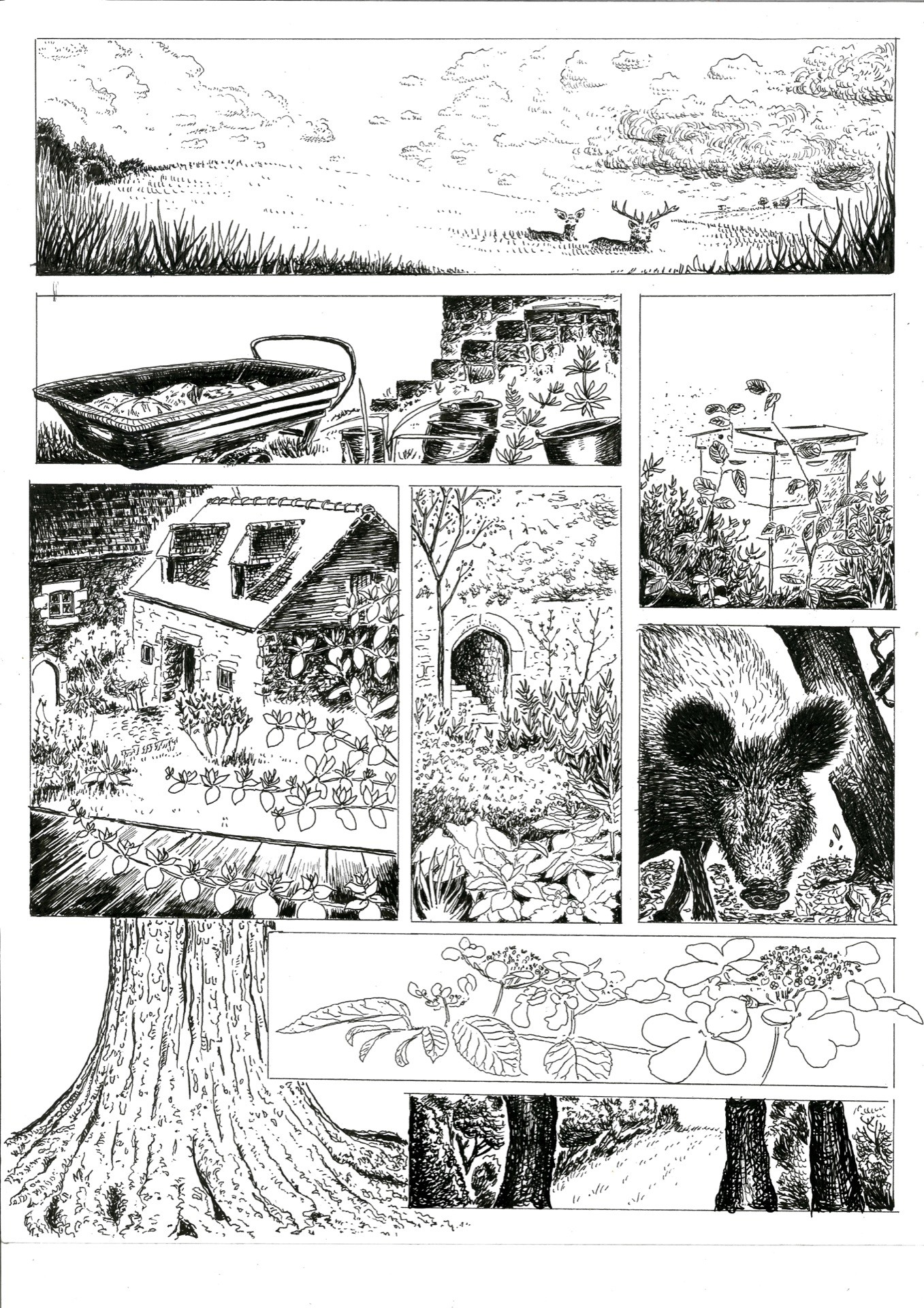 Jean-Alfredo.com - Gardiens fiables - Résidence artistique itinérante organisée par les Petites citées de Caractère Bretonnes