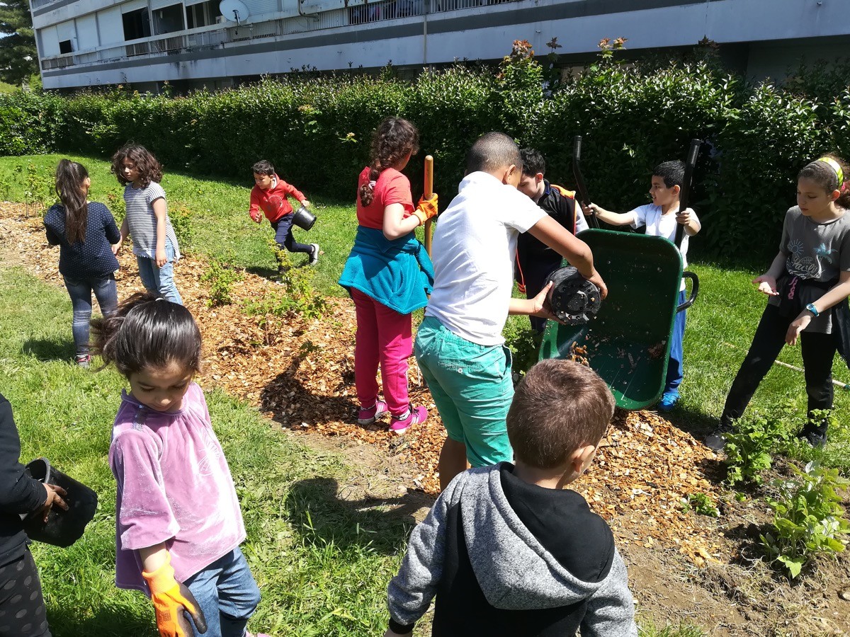 Jean-Alfredo.com - Jardin à partager - Jardinage collectif dans le grand ensemble de Chambéry le Haut