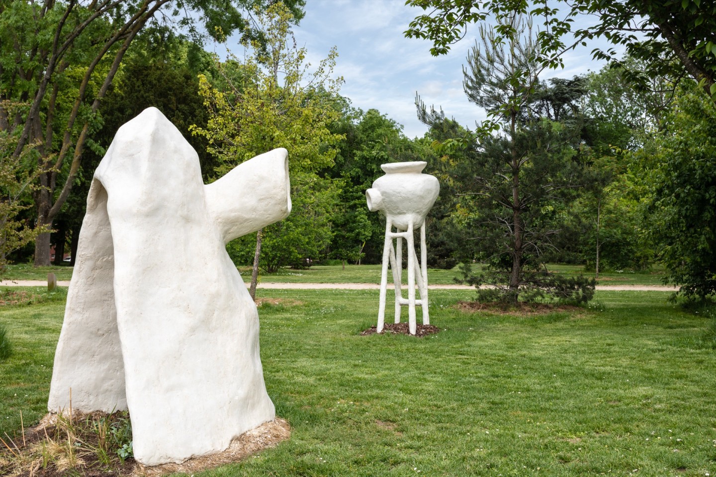 Jean-Alfredo.com - La voix des plantes et des pierres - Lauréat du concours Jardin du monde en Mouvement, Réalisation et installation de sculptures dans le parc de la cité internationale de Paris