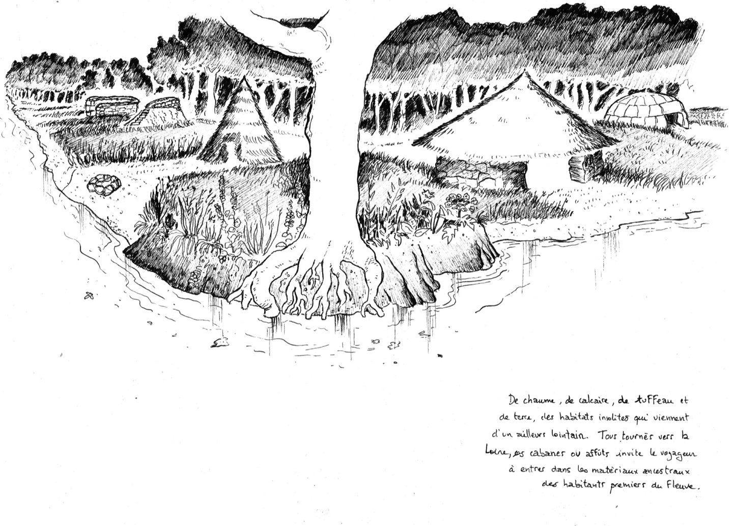 Jean-Alfredo.com - Regards sur le Val de Loire - Commande d’illustration de projet de paysage en bord de Loire